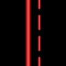 Black with Red Stitching color