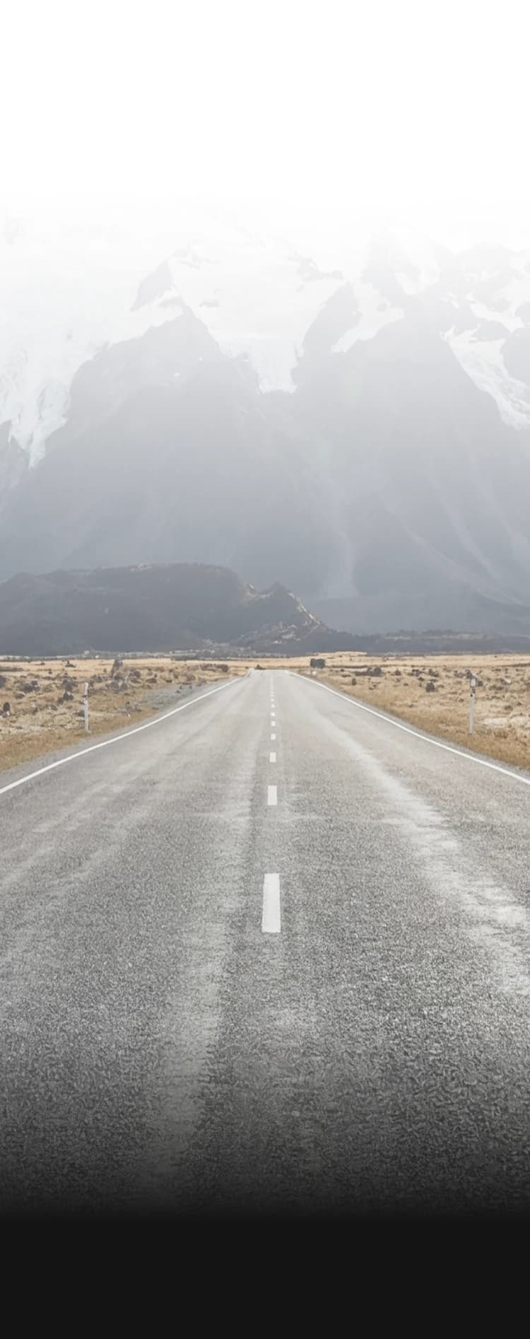 Mountain road background